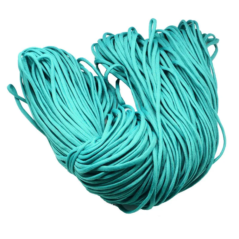 4 мм около 100 м/пачка случайных Скалолазание веревки нить шнур для самостоятельного изготовления ювелирных изделий бисером красочные нейлоновые шнуры