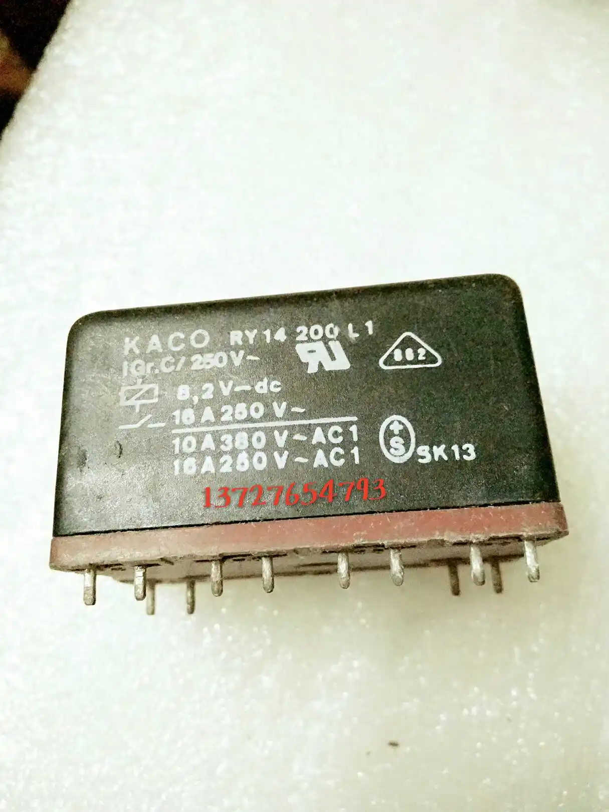 

Free Shipping 10PCS/LOT Germany Safety Relay RY 14 200 L1 8.2V- DC