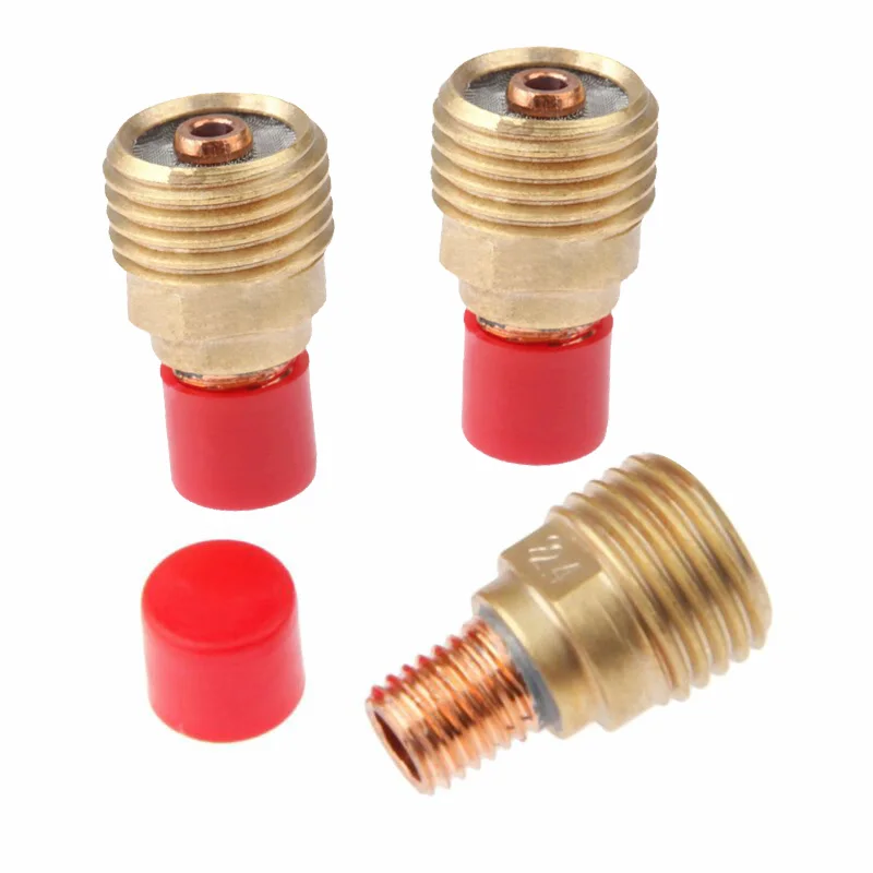 3x 45V44 TIG газовой линзы цанговые тела 3/3" для SR дБ WP9/20/25 сварочный фонарь