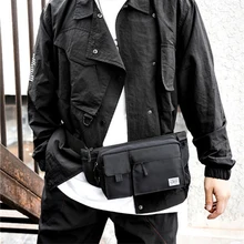 

Men Waist Bag Pack Purse Casual Fashion Trend Phone Belt Bag Pouch Women Oxford Travel Phone Bag Banana Bag Hip Multiple Pockets