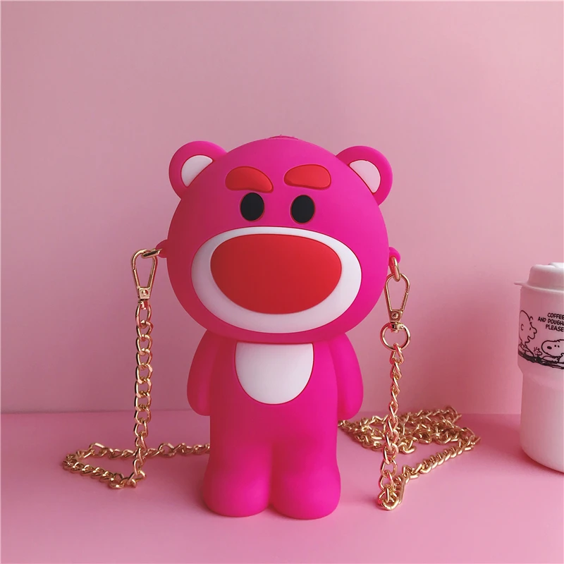 

Q UNCLE Cartoon Silicone Makeup Storage Pounch Pencil Bag Stationery Gift Silicone Beauty Case Fashion Cosmetic Bags Kawaii Bag