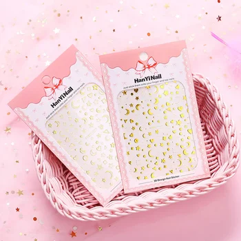 

Mini Star Moon Heart Gilding Decorative Washi Stickers Scrapbooking Stick Label Diary Album Stationery Nail Stickers