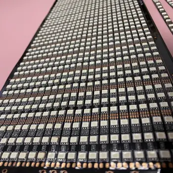 

[Seven Neon]DC12V 8W 50*5mm 54leds 3535 LED RGB flexible strip Light SMD Led Car Light Advertising Light