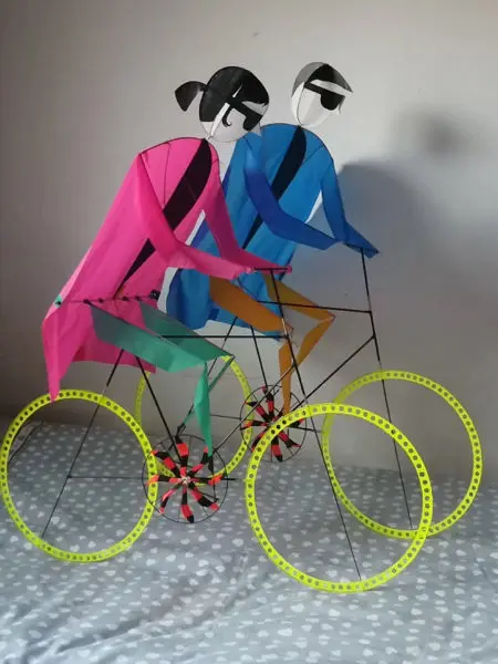 Cometas de bicicleta para adultos, juguetes al aire libre