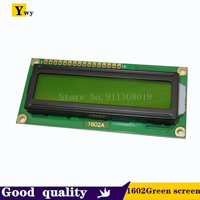

LCD1602 1602 LCD Module Blue / Yellow Green Screen 16x2 Character LCD Display PCF8574T PCF8574 IIC I2C Interface 5V for arduino