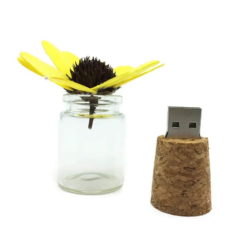Usb флеш-накопитель 128 Гб 2,0 деревянный cle usb 64 ГБ флеш-накопитель 4 ГБ 8 ГБ 16 ГБ Флешка 32 Гб стеклянная бутылка usb флеш-накопитель логотип на заказ