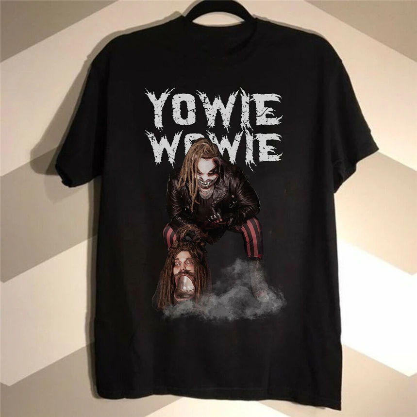 Bray Wyatt Yowie Wowie унисекс черная рубашка плюс размер футболка | Мужская одежда