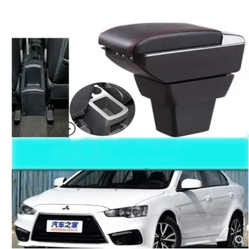 

Suitable for Mitsubishi lancer armrest box central store content storage armrest box with cup holder ashtray USB interface