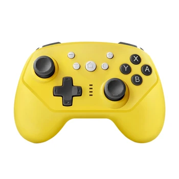 

Wireless Bluetooth Pro Controller for Nintendo Switch/Switch Lite Supports Turbo & Adjustable Dual Shock Function Yellow
