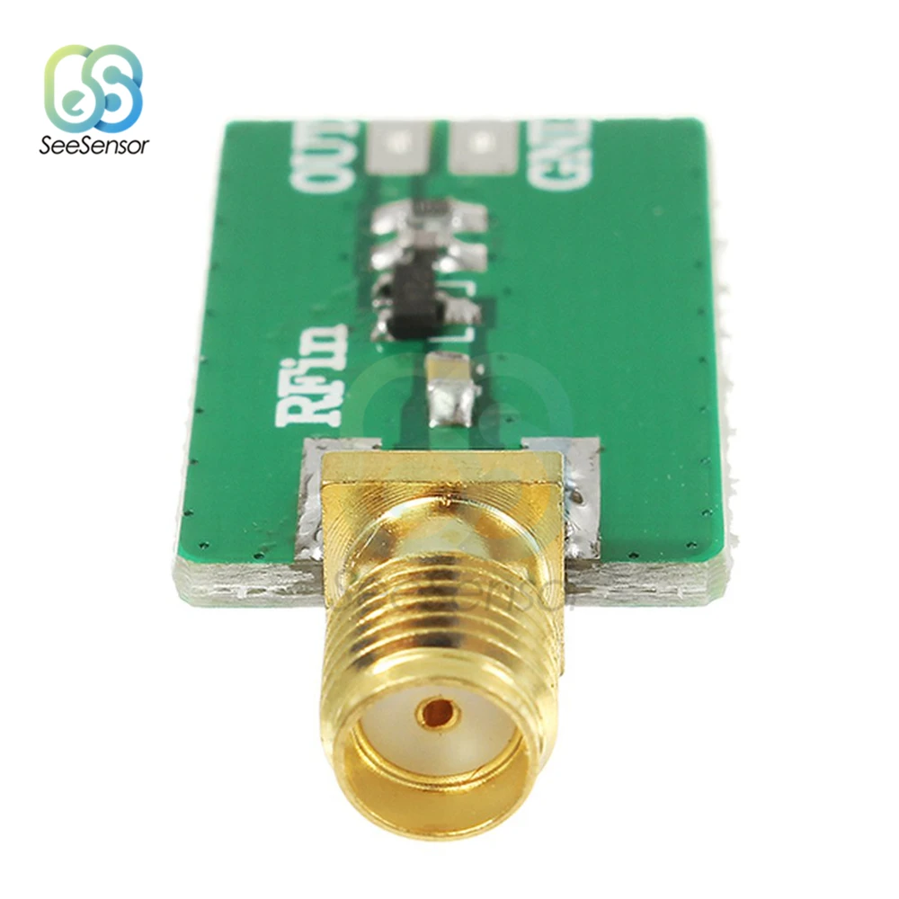 RF Amplifier RF AM FM Radio Frequency Envelope Detector Amplitude Detection Discharge Detector 0.1-3200MHz 20dBm Module