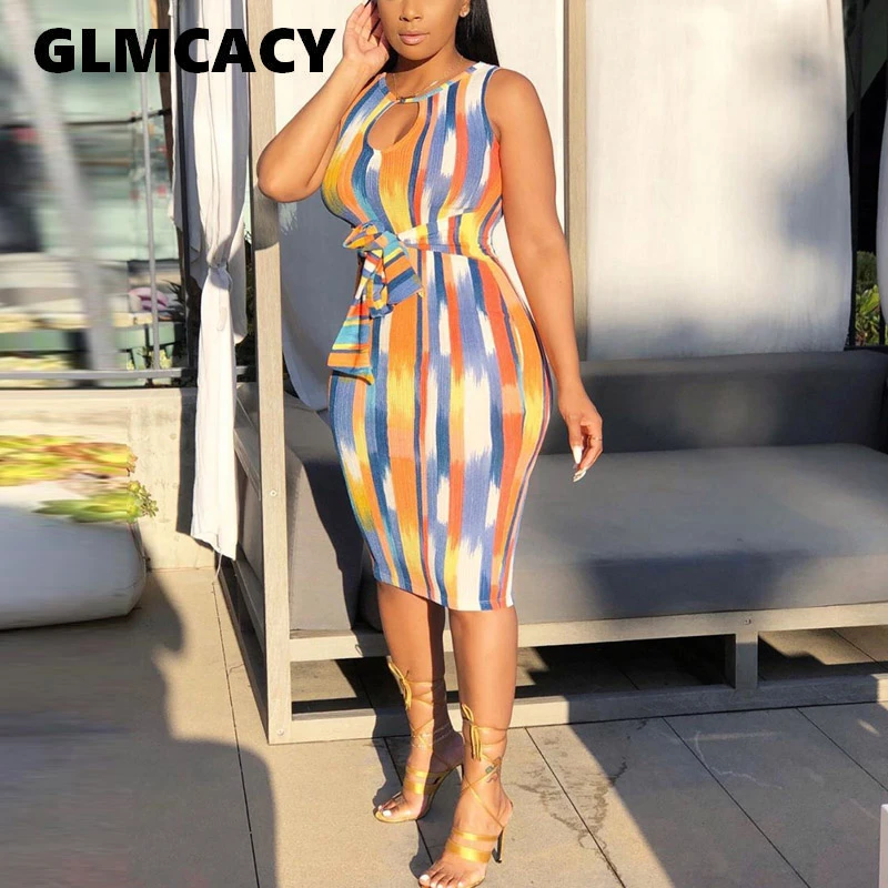 Womens striped summer dress Clearance