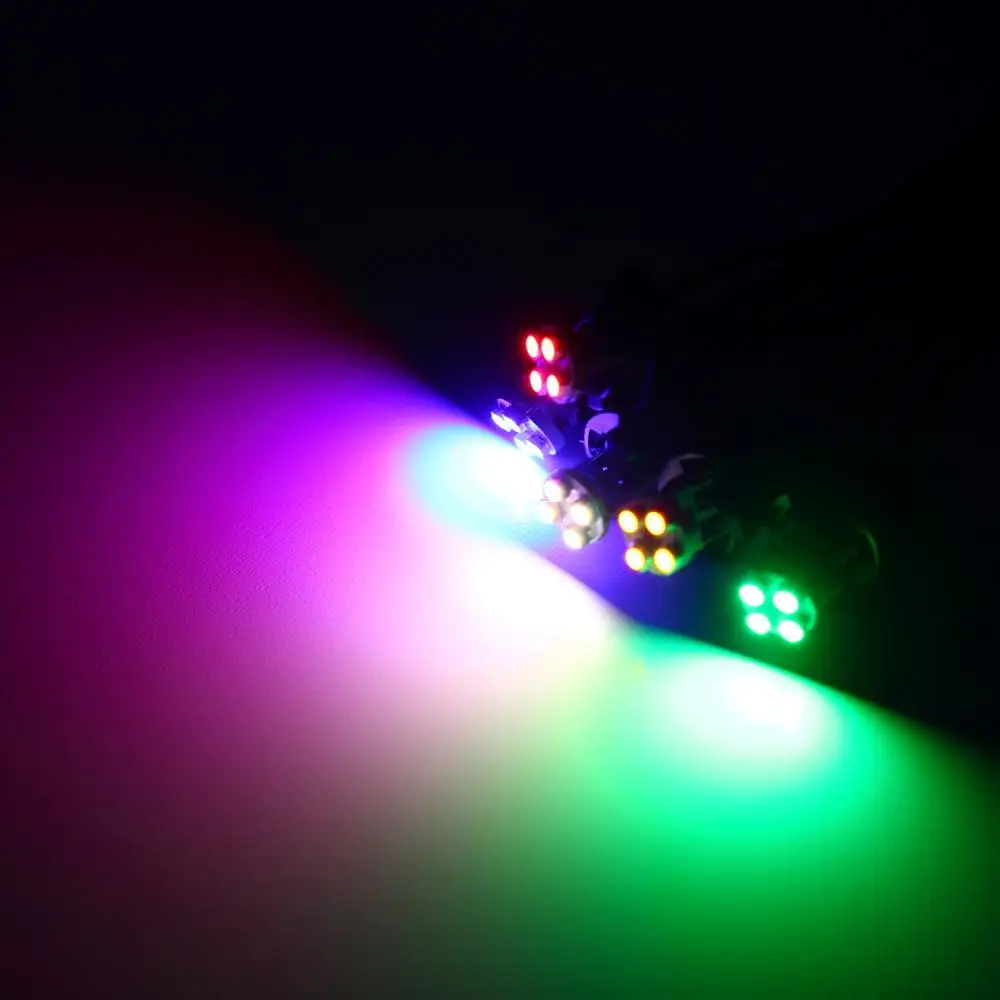 1 шт. Авто 4 LED SMD T104 12V 0 5 W Автомобиль Боковой лампы Клин|Светодиодные и трубки| |