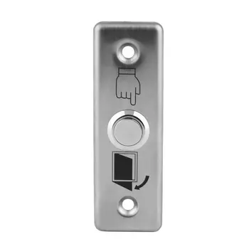 

K13 Durable Metal Exit Switch Button Home Office Door Exit Push Release Button For Access Control With LED Light