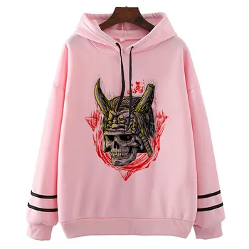 

Bad Hair Skull Print Hoodiess For Woman/ Women Autumn Casual Harajuku Hoodies Unisex Clothes