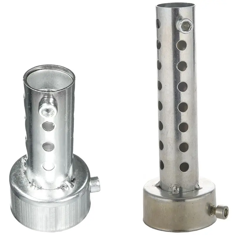 2 шт. серебристые выхлопные газовые трубы для мотоциклов | Автомобили и мотоциклы