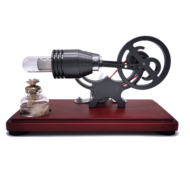 NEW Hot Air Stirling Engine Model Electric Generator Motor Physics Steam Power Education Toy Science Experiment Kit Set
