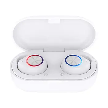 

Wireless Headphone Earphone Bluetooth 5.0 HiFi Stereo Headset Handsfree Call Sport Dual Earbuds Built-in HD Mic Newest TW60 TWS