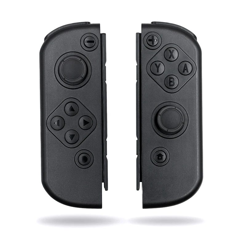 

Soft Press Grip Black Controller Housing W/ Full Set Buttons DIY Replacement Shell Case for Nintendo Switch Joy-Con