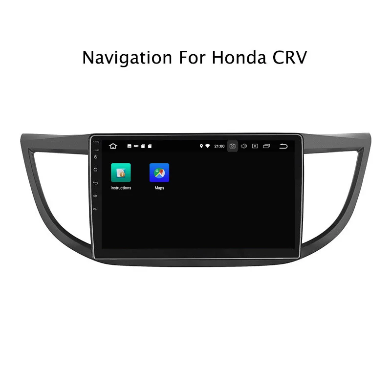 Cheap 10.1" 4G RAM 32G /64G ROM Octa Core Android 9.0 Car DVD GPS Navigation For Honda CRV 2012 2013 2014 2015 2016 Car Radio Stereo 1