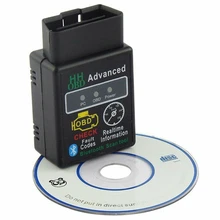 V2.1 ELM327 HH OBD2 OBDII бензиновый авто Bluetooth Android Torque/PC диагностический инструмент для сканирования Интерфейс автомобильные аксессуары сканер