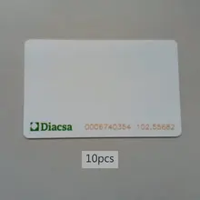 125 кГц смарт ID карта Id белая карта ID тонкая карта Tk4100 белая карта посещаемость Смарт ID тонкая карта 10 шт набор Пользовательский логотип