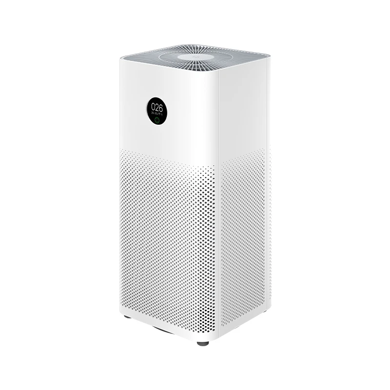 Mijia 3 очиститель воздуха для дома освежитель воздуха hepa фильтр 100-240 в 38 Вт oled сенсорный дисплей приложение низкий уровень шума pk mijia 2s очистители - Цвет: Белый