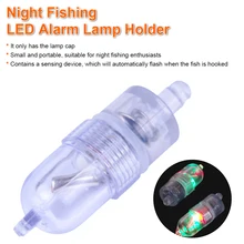 

Sensor LED Smart Alarm Bell Light Night Fishing Rod Tip Light Pole Electronic Fishing Bite Alarm Lamp Fishing Tackle Accessories