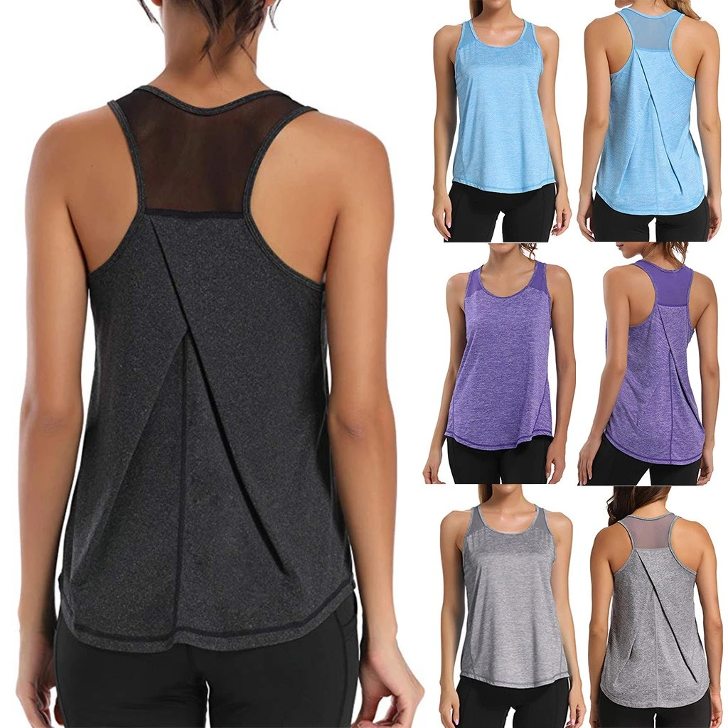 yoga racerback tank