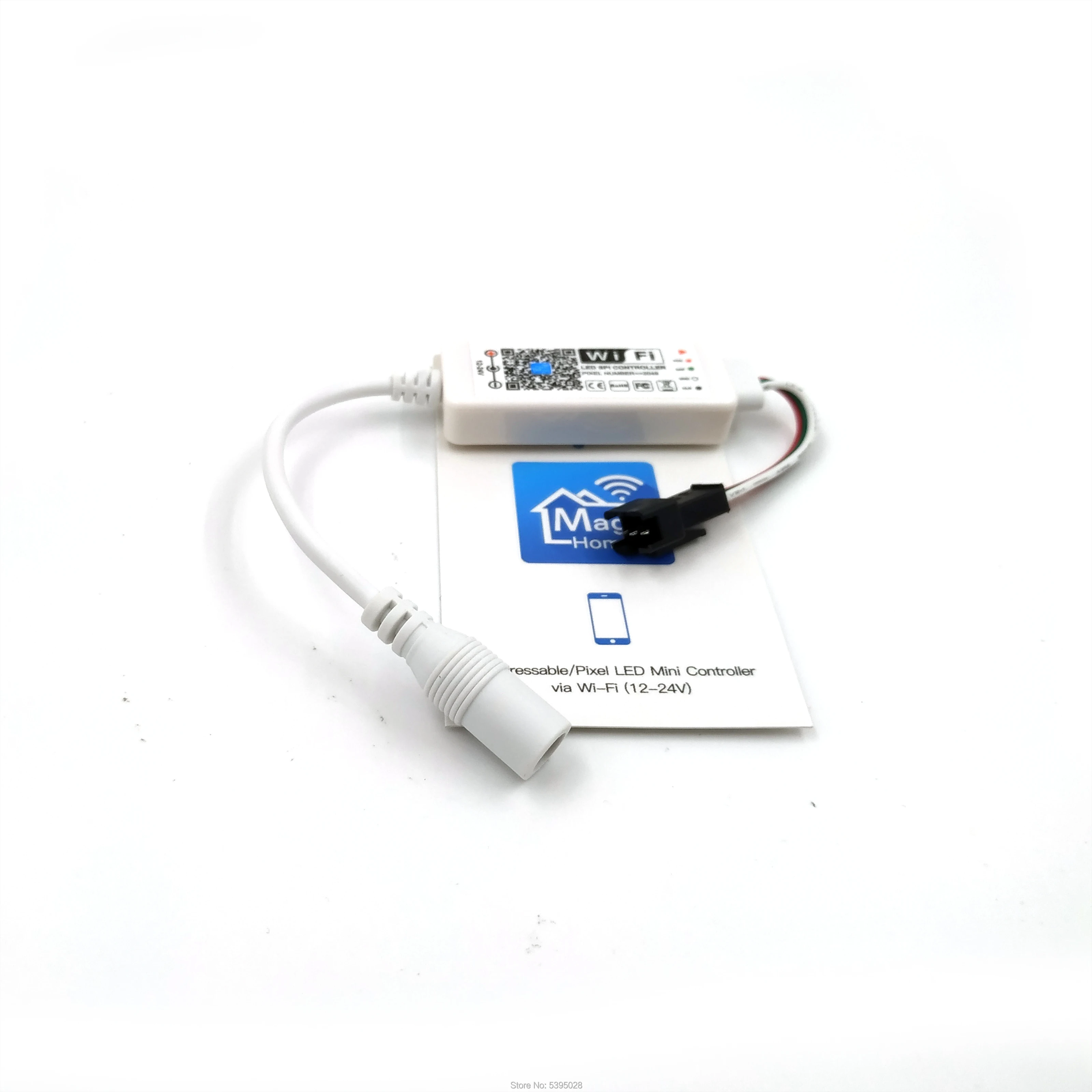 MagicHomeSPIwificontrollerwirelessMiniaddressableWS2812BGS1903SM16703WS2811SK6812RGBRGBW Светодиодная лента pixel lamp RGB dc5vdc12v