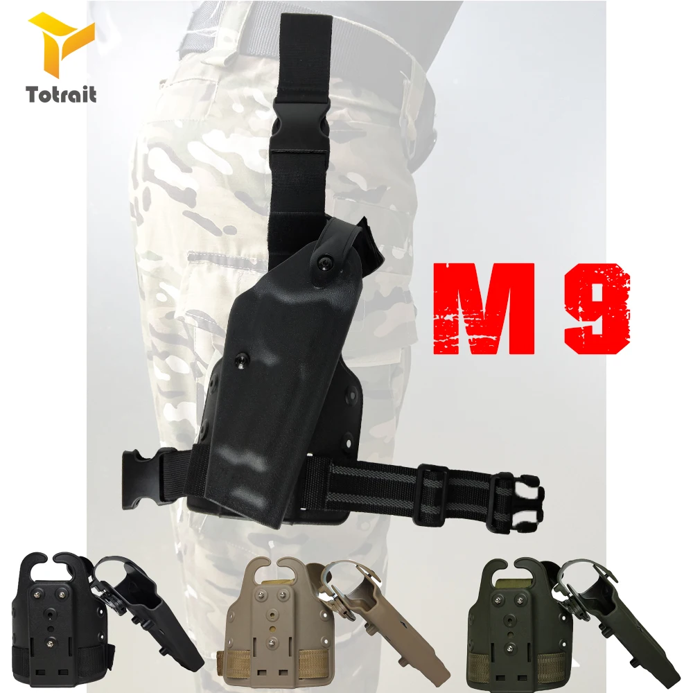 

TOtrait Leg Gun Holster for M9 gun accessories Tactical Holster Holder Gun Holster Leg Adapter Tactical Leg Holster Platform