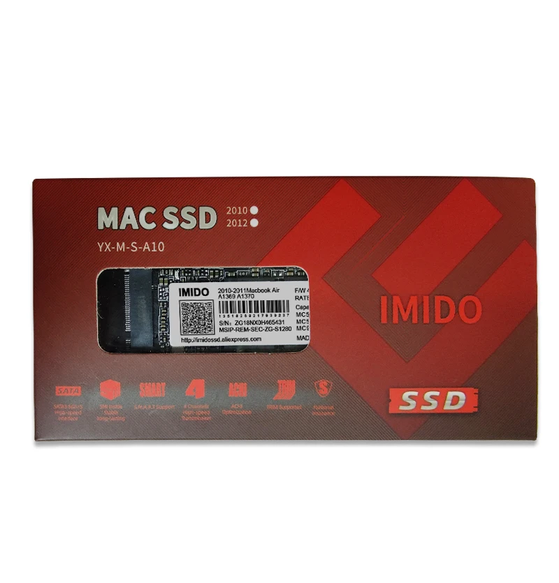 Новый Macbook Air A1369 A1370 для 2010 года 2011 128 ГБ 256 512 ТБ 2 SSD MC503 MC504 MC505 MC506 MC965 MC966 MC968