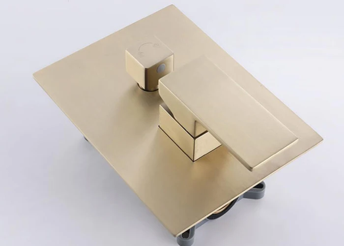 Description Picture 4 of itembrushed Gunmetal gray or gold or black Bathtub Faucet Wall Mounted Bathroom Basin Mixer Hand Shower Head Bath & Shower Faucet