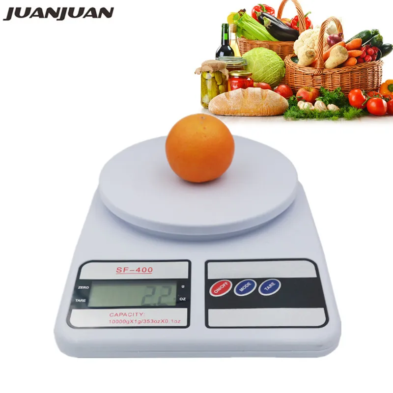 

10Kg 10000g 1g Digital Electronic Kitchen Household Food Diet Postal Scale Balance Weight weighing Scale with LCD display 20%off