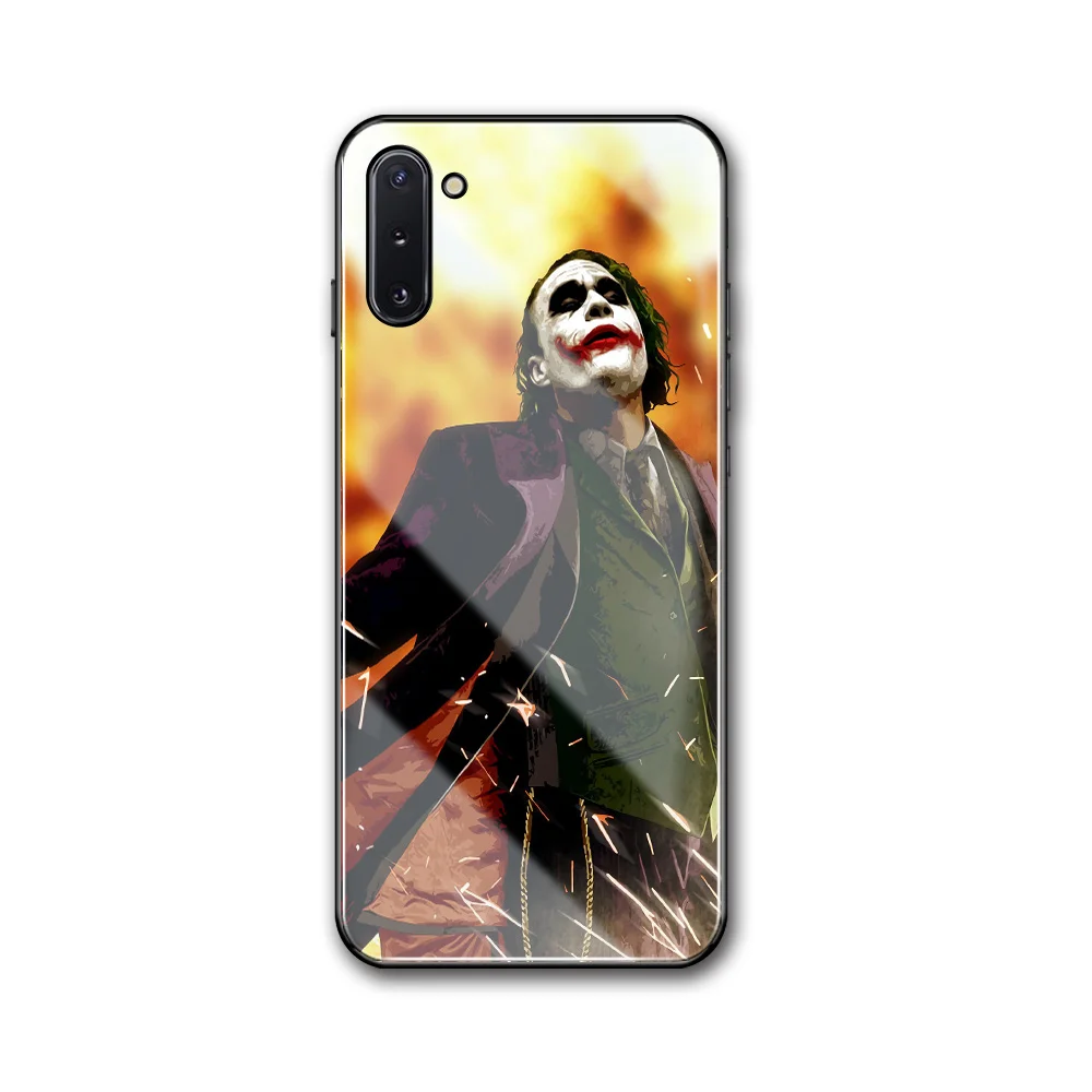 Чехол для samsung Note 10, закаленное стекло, чехол для samsung Galaxy Note 8, 9, 10, S8, S9 Plus, S10 plus, S10Lite, DIY, чехол для телефона - Цвет: 0185
