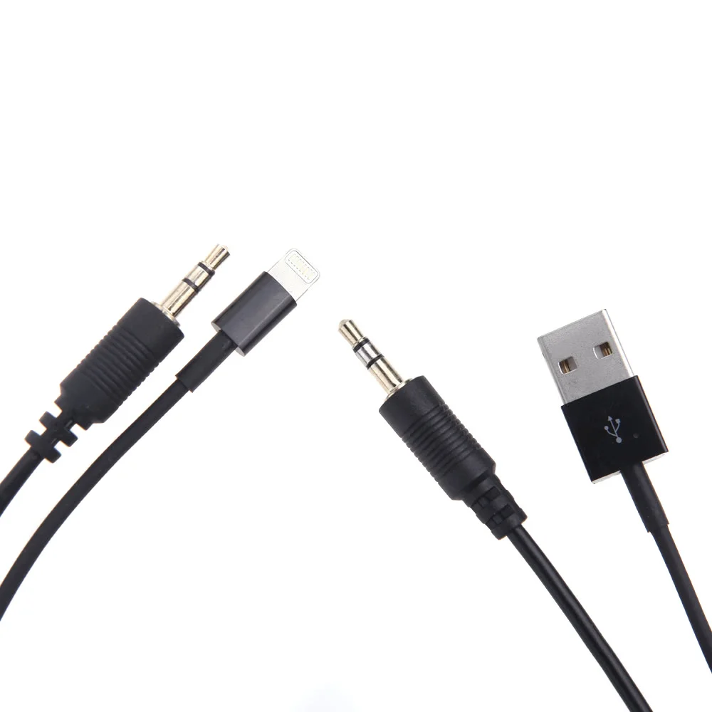 KKmoon Авто USB 3 5 мм AUX интерфейс адаптера кабеля для BMW MINI Cooper & iPod iPhone 5S 5C| |