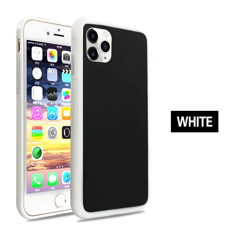 Антигравитационные чехлы для iPhone 11 X XS MAX XR 8 7 Plus, силиконовый чехол для телефона iPhone 6 6s Plus 5S SE, антигравитационный чехол - Цвет: 11 White