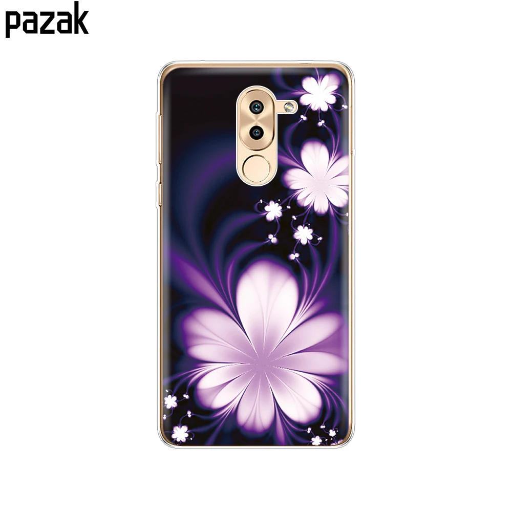Силиконовый чехол для телефона huawei honor 6X, чехол s для honor 6X, чехол для телефона из мягкого ТПУ, задняя крышка для телефона, полная защита, новинка 360