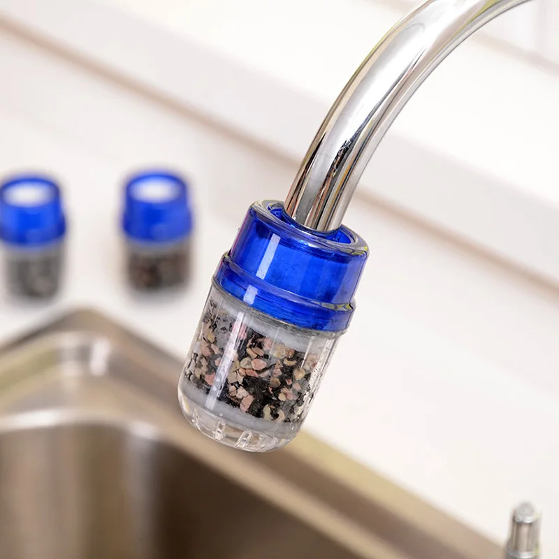 

1Pc Mini Tap Water Clean Filter Purifier Filtration Cartridge 16-17mm Carbon Water Filter Household Kitchen Home Carbon Faucet