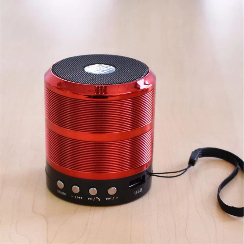 WS-887 Wireless Bluetooth Speaker Portable Subwoofer Sound box Mini Speaker