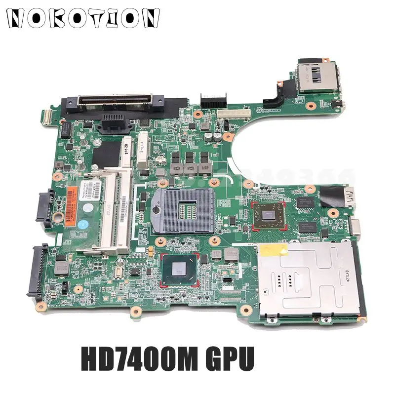Материнская плата NOKOTION 684323-001 для HP Elitebook 8560P материнская ноутбука QM67 DDR3 HD7400M
