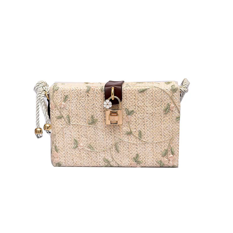

Vintage Forest Ladies Mini Handbags Small Hand Box For Women Messenger Bag Girl's Party Shoulder Bag Female Fashion Lace Totes