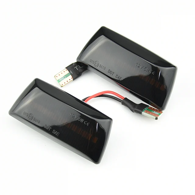 Dynamische Blinker Für Opel Astra H Insignia Corsa D - Sequentiell Smoked Black