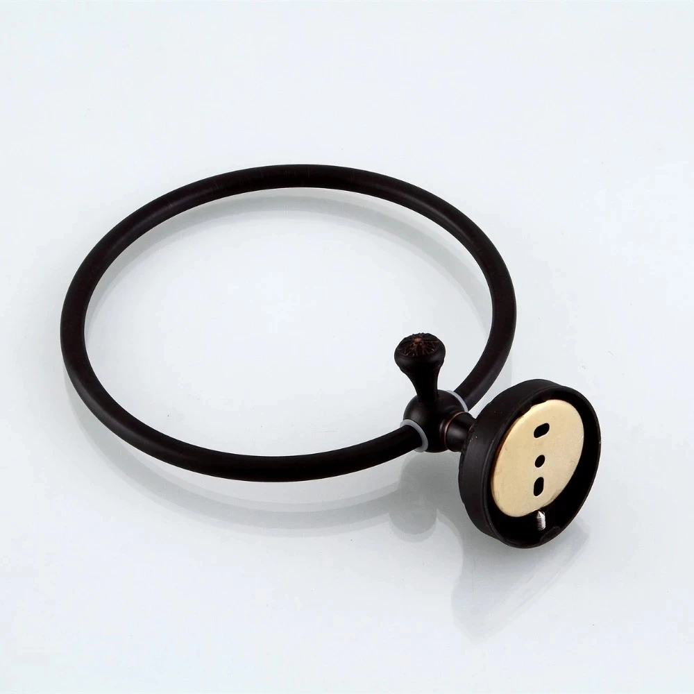 Towel Ring Copper Antique Bronze Finish Bathroom Accessories Products ,Towel Holder