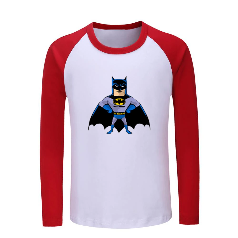 

DC Superhero Bruce Wayne Batman Clown Jack Pattern Kids T-shirts Childs Graphic Printing Tee Shirts Boys Girls Tops Long Sleeve