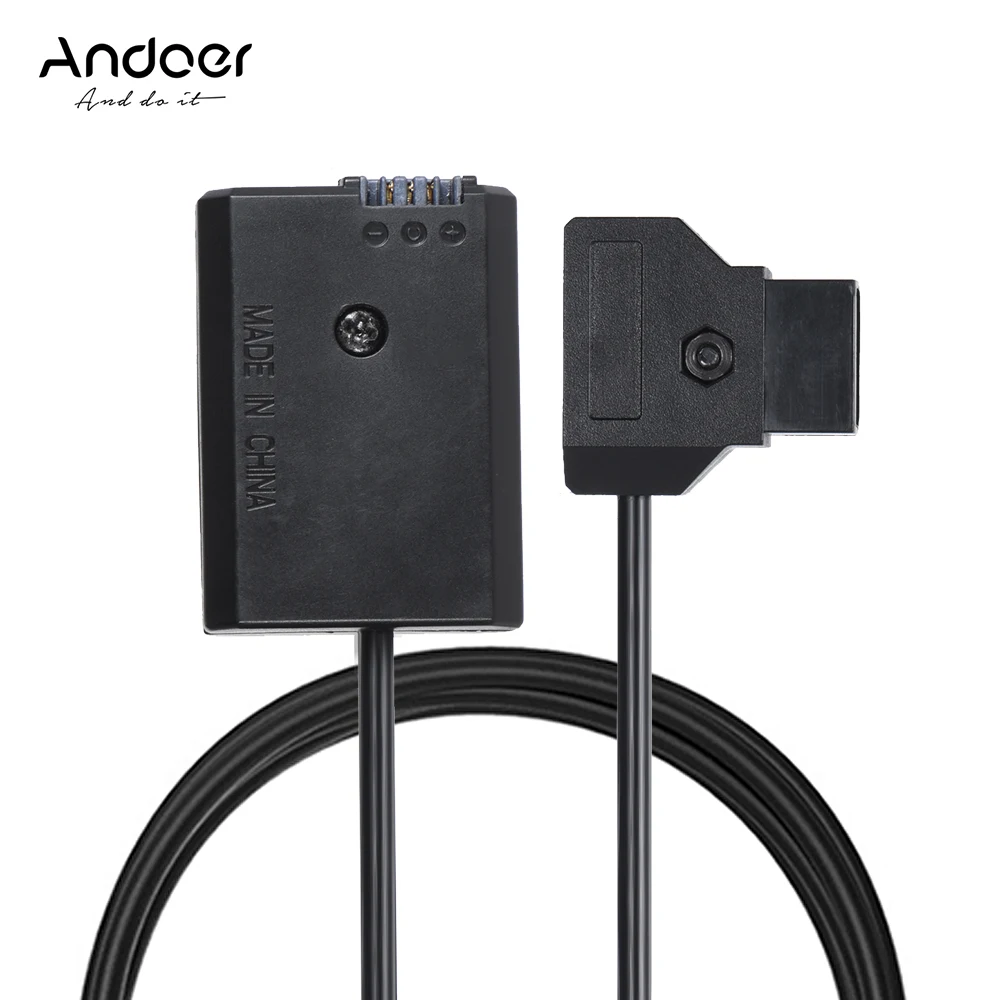 Andoer V-mount/Anton Bauer D-Tap для NP-FW50 DC Аккумуляторный соединитель кабель для sony A7 A7II A7S A7SII A7R A7RII серия NEX камера