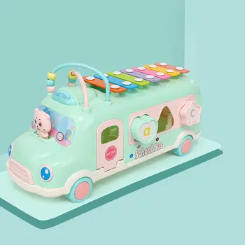 

Baby Hand Knock on The Piano Eight-Tone Piano Children's Puzzle Early Education Toy Baby Beat Music Toy Percussion Instrument