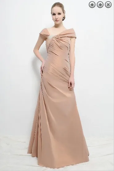 Шампанское С короткими рукавами vestido de festa vestido longo madrinha Модная новинка сезона пикантные Шикарные Длинные платья для матери невесты - Цвет: Шампанское