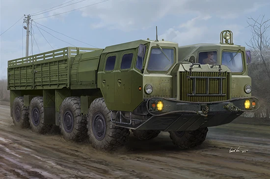 Trumpeter 01050 1/35 MAZ-7313 грузовик весы модель комплект