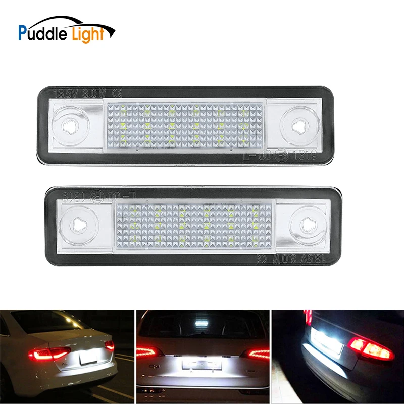 

2pcs Error Free LED License Number Plate Light Lamp For Buick Excelle Opel Tigra A Speedster Signum Zafira A Vectra B Omega B