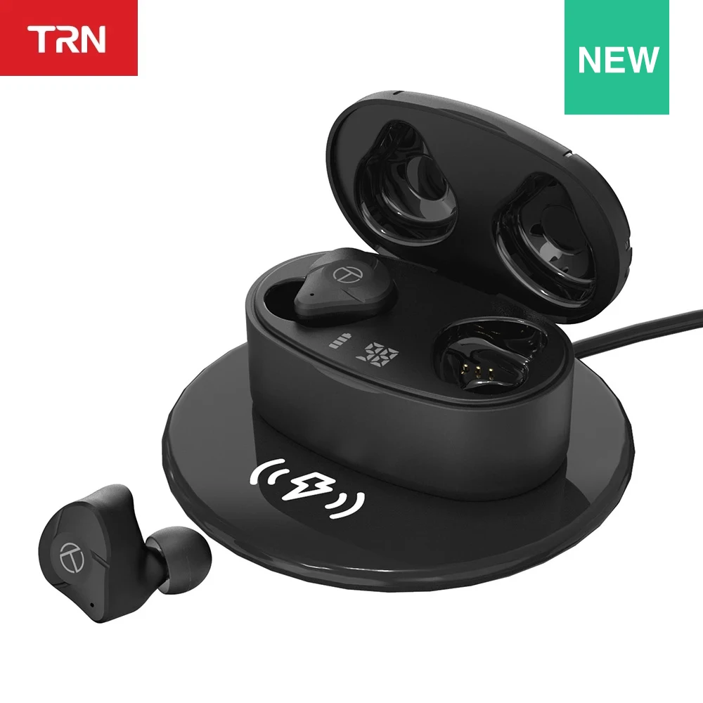TRN T300 New TWS 2BA+1DD 5.2 Bluetooth Earphone True wireless Double Earphone In-Ear HIFI Earphones QCC3046 Chip /AAC